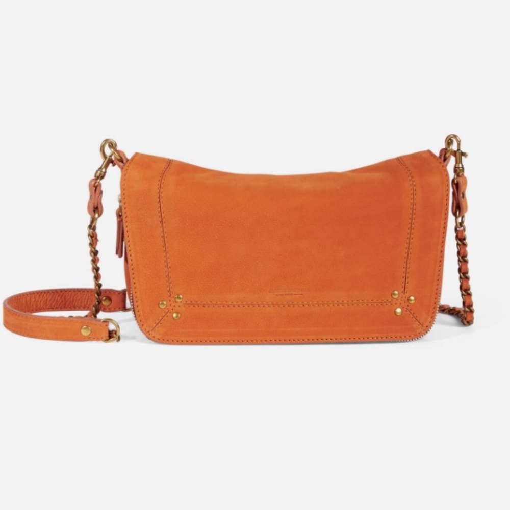 Jerome Dreyfuss Paris Bobi Calfskin Leather Handbag